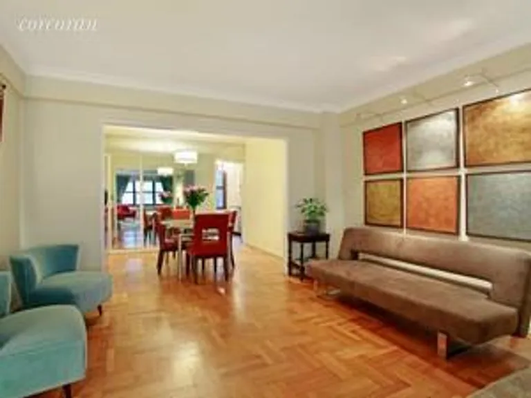 New York City Real Estate | View 135 East 54th Street, 4E | Spacious Living Room | View 2