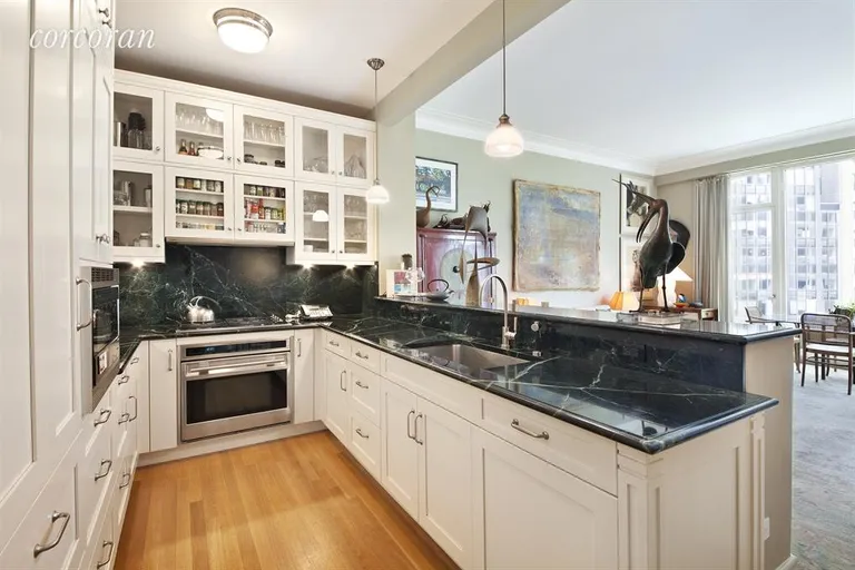 New York City Real Estate | View 15 Central Park West, 6J | Kitchen | View 7