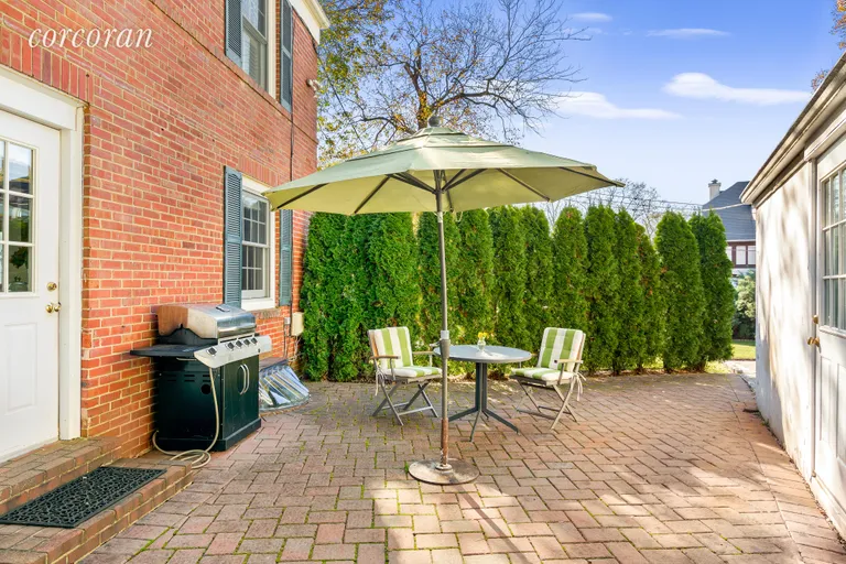 New York City Real Estate | View 109 Sea Gate Road | Enjoy Outdoor Dining and Barbecues on your Patio | View 3