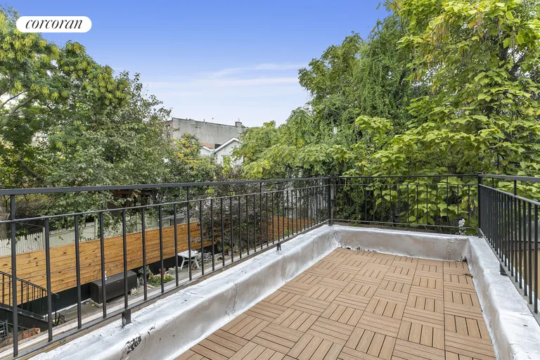 New York City Real Estate | View 229A Vernon Avenue | Private terrace! | View 10