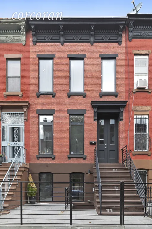 New York City Real Estate | View 229A Vernon Avenue | Elegant brick facade! | View 3