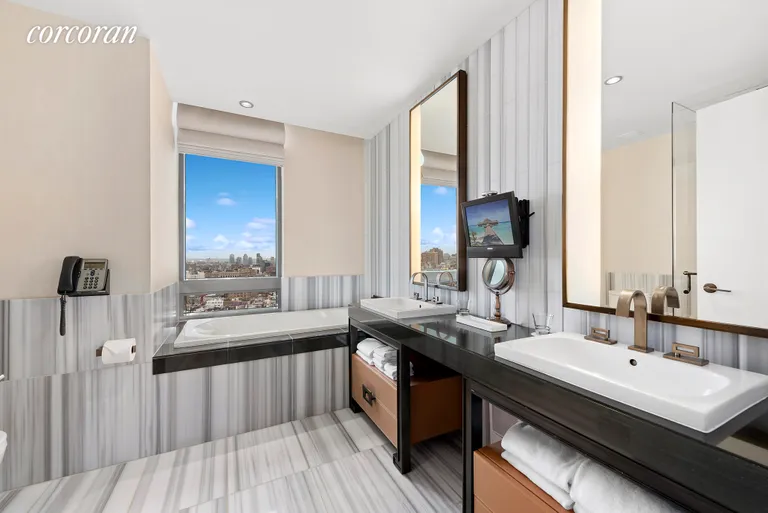 New York City Real Estate | View 246 Spring Street, 3503 | Bathroom | View 3