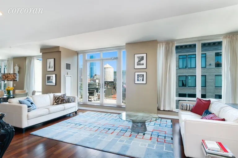 New York City Real Estate | View 130 West 19th Street, PH2B | Living Room | View 2