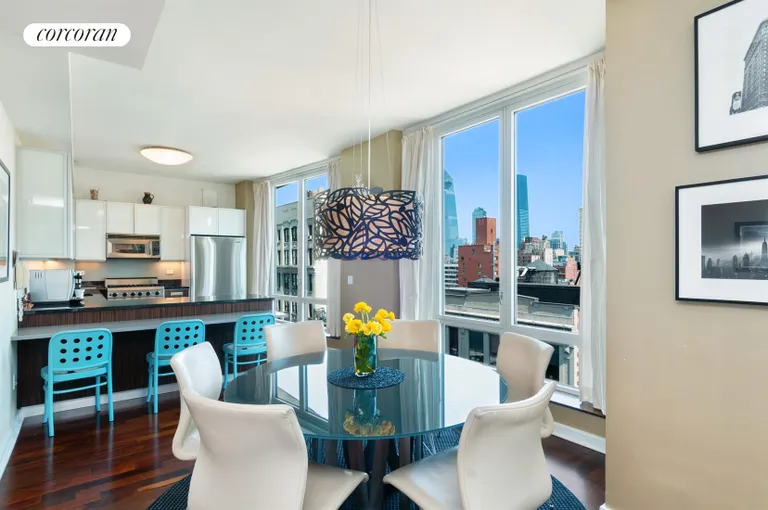 New York City Real Estate | View 130 West 19th Street, PH2B | Dining Room | View 5