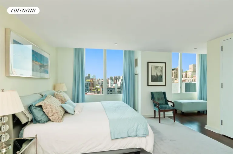 New York City Real Estate | View 130 West 19th Street, PH2B | Master Bedroom | View 7