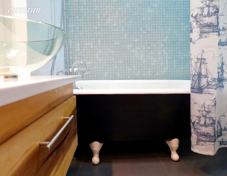 New York City Real Estate | View 303 East 8th Street, DE | Beautiful Bath with Soaking Tub | View 6
