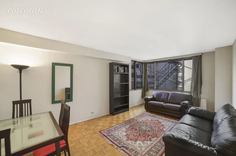 New York City Real Estate | View 350 West 50th Street, 5U | 1 Bed, 1 Bath | View 1