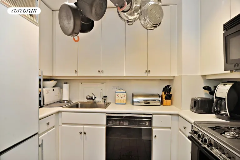New York City Real Estate | View 100 United Nations Plaza, 14C | Kitchen with Sub-Zero refrigerator and dishwasher | View 3
