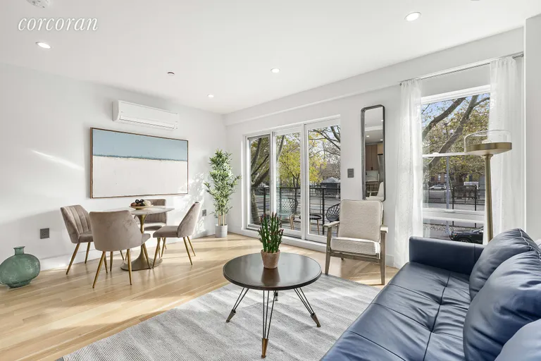 New York City Real Estate | View 213 Halsey Street, 2 | So. Much. Sunshine! Plus a large balcony! | View 3