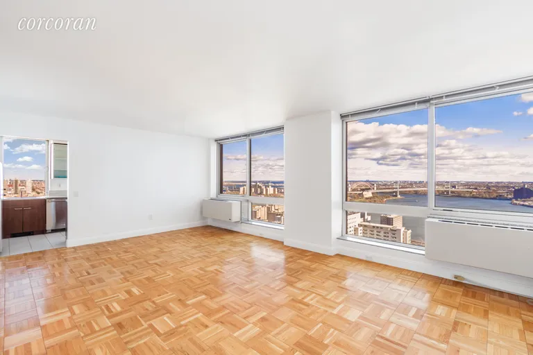New York City Real Estate | View 215-217 East 96th Street, 36H | Living/Dining | View 3