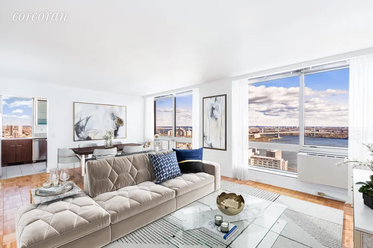 New York City Real Estate | View 215-217 East 96th Street, 36H | 3 Beds, 3 Baths | View 1