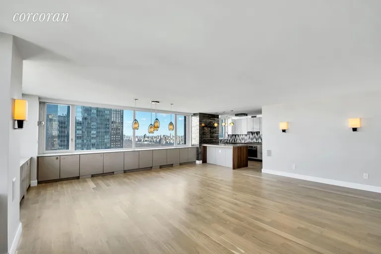 New York City Real Estate | View 322 West 57th Street, 52H | 3 Beds, 3 Baths | View 1