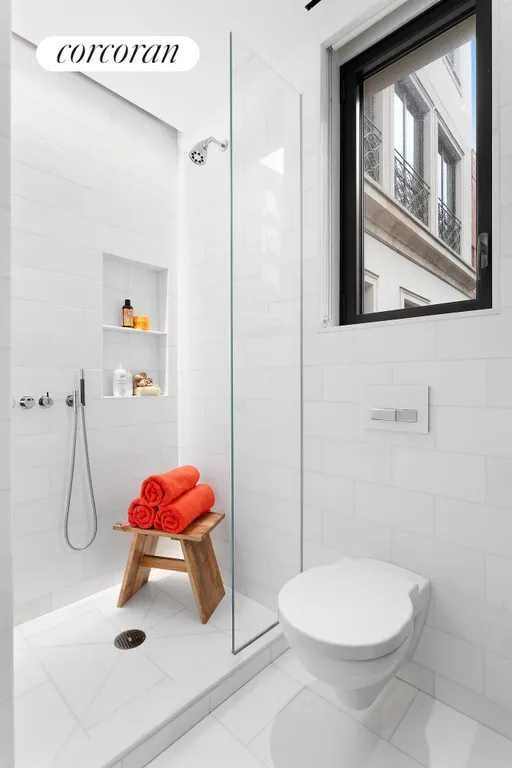 New York City Real Estate | View 560 West 24th Street, 7FLR | Bathroom for 4th bedroom | View 8