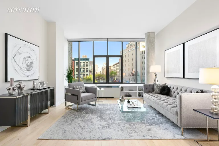 New York City Real Estate | View 210 Lafayette Street, 3A | Beautiful Open Views!  | View 2