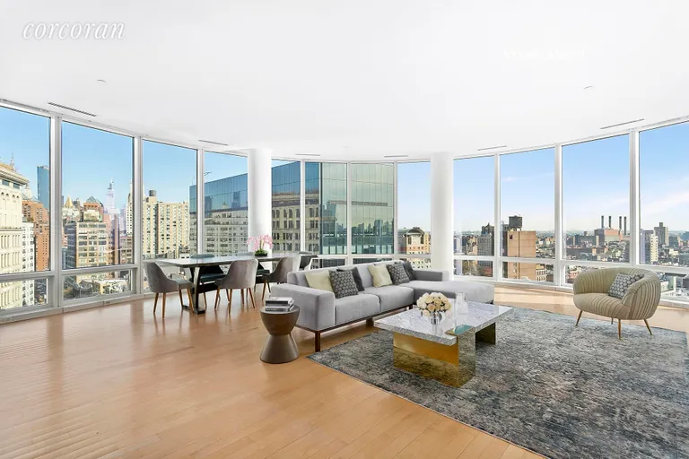 New York City Real Estate | View 445 Lafayette Street, 15A | 3 Beds, 3 Baths | View 1