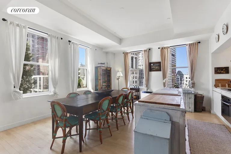 New York City Real Estate | View 15 Broad Street, 2910 | Corner Dining Alcove | View 3