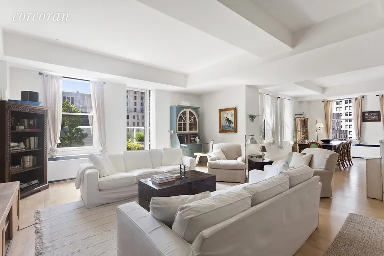 New York City Real Estate | View 15 Broad Street, 2910 | Sprawling Living room with  | View 2