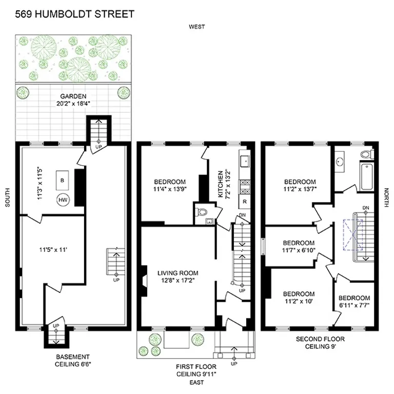 569 Humboldt Street | floorplan | View 7