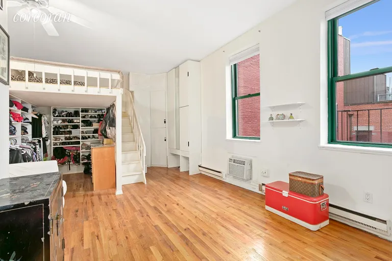 New York City Real Estate | View 23 Waverly Place, 6A | Open plan loft for storage or bedroom  | View 2