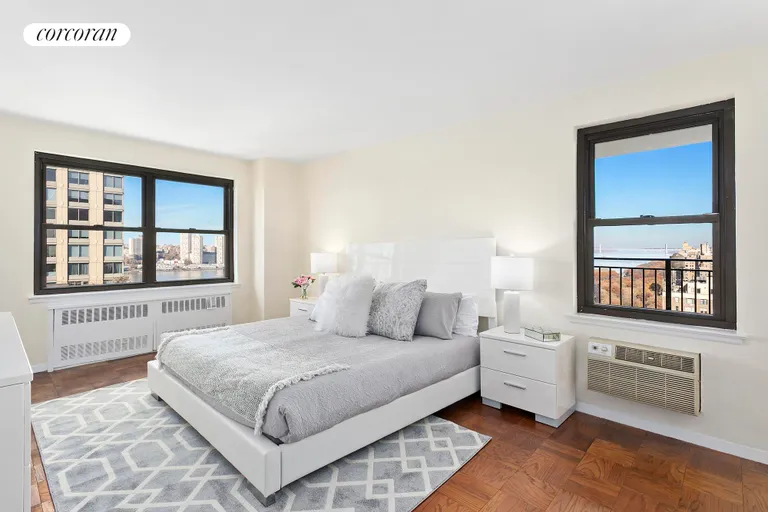 New York City Real Estate | View 205 West End Avenue, 25D | Master Bedroom | View 3