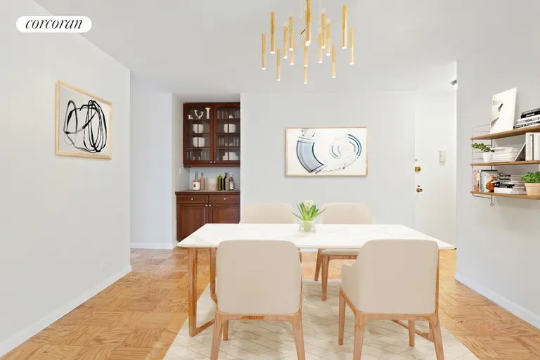 New York City Real Estate | View 10 West 15th Street, 1417 | Dining Area | View 2