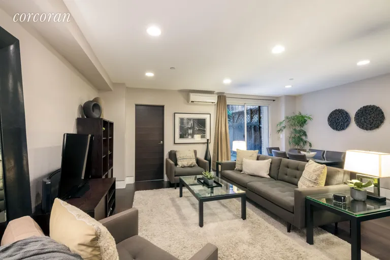 New York City Real Estate | View 108 West 80th Street, g | 20' wide living room | View 2