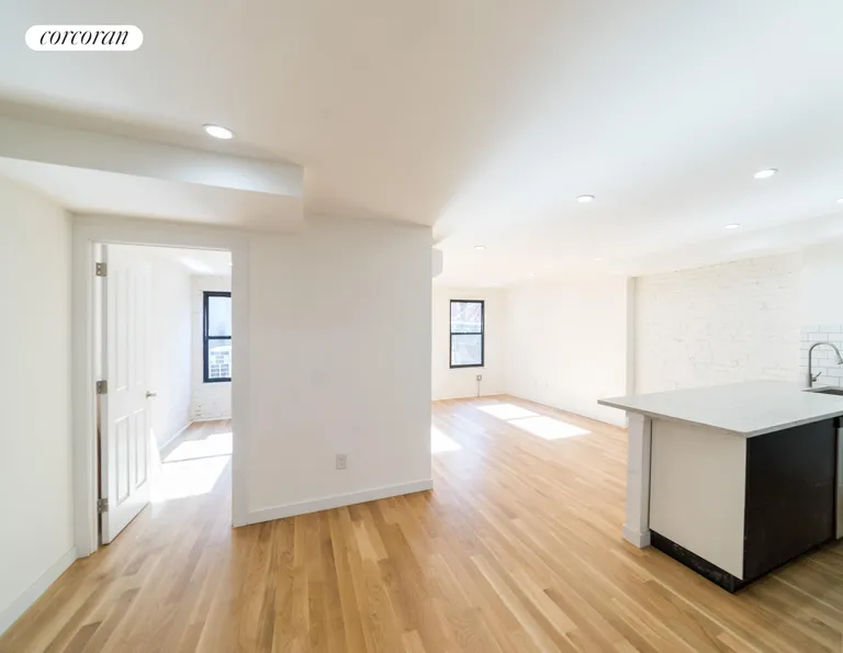 New York City Real Estate | View 1414 Saint Marks Avenue, 1 | Living and dinning area | View 6