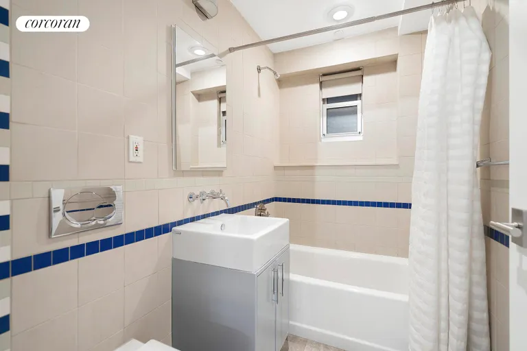 New York City Real Estate | View 631 East 9th Street, 2B | Bathroom with Radiant Heat Flooring  | View 4