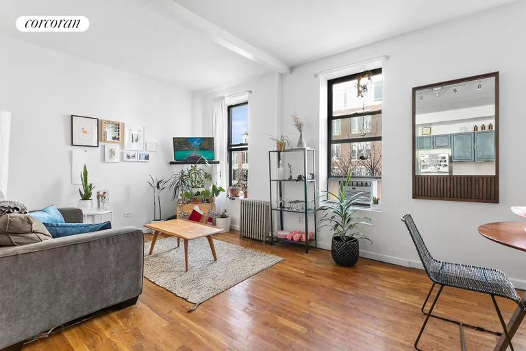 New York City Real Estate | View 306 Gates Avenue | 3rd Floor Living | View 6