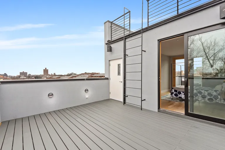 New York City Real Estate | View 1633 Pacific Street | Lovely private roof deck, with parapet wall | View 11
