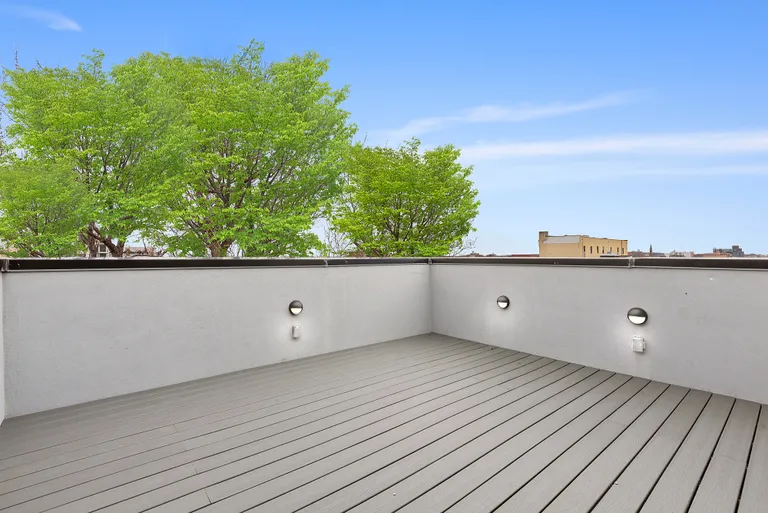 New York City Real Estate | View 1633 Pacific Street | Private roof deck with views of Manhattan! | View 12