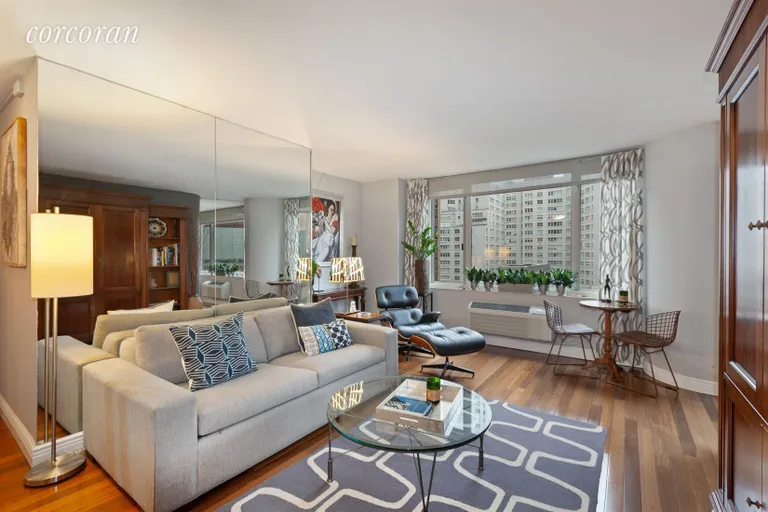 New York City Real Estate | View 130 West 67th Street, 11M | Living Room | View 2
