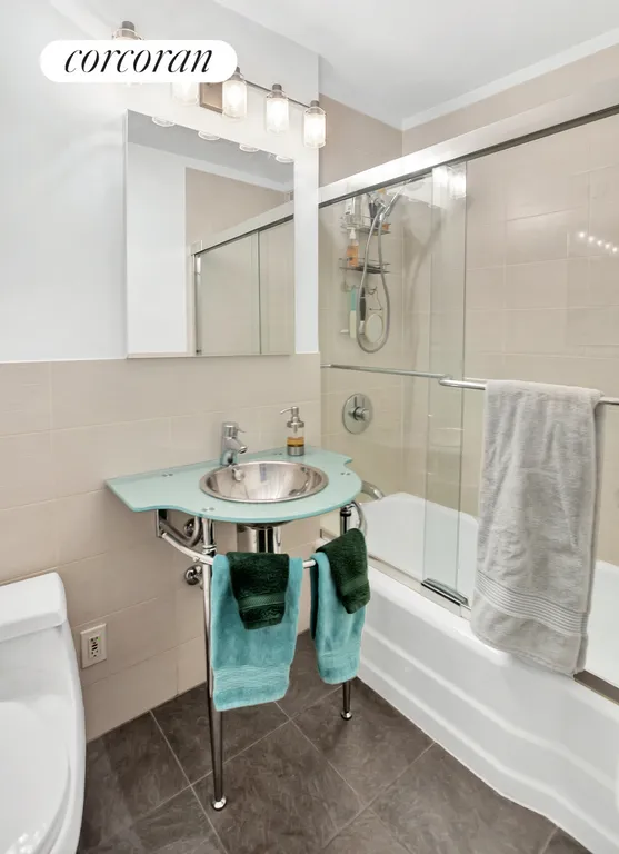 New York City Real Estate | View 175 East 74th Street, 12D | Renovated Bathroom | View 4