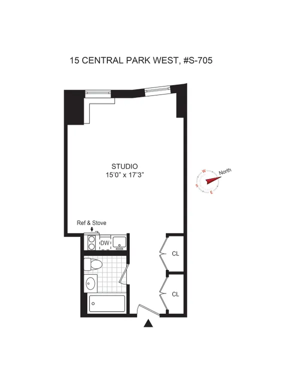 15 Central Park West, 15B | floorplan | View 16