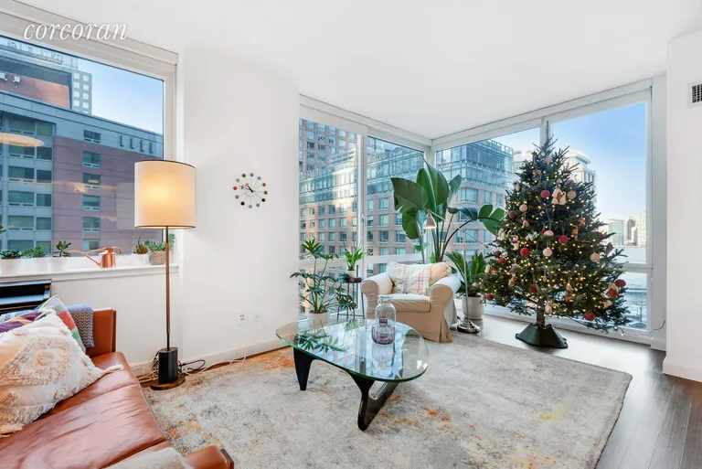 New York City Real Estate | View 200 North End Avenue, 9A | Living Room | View 2