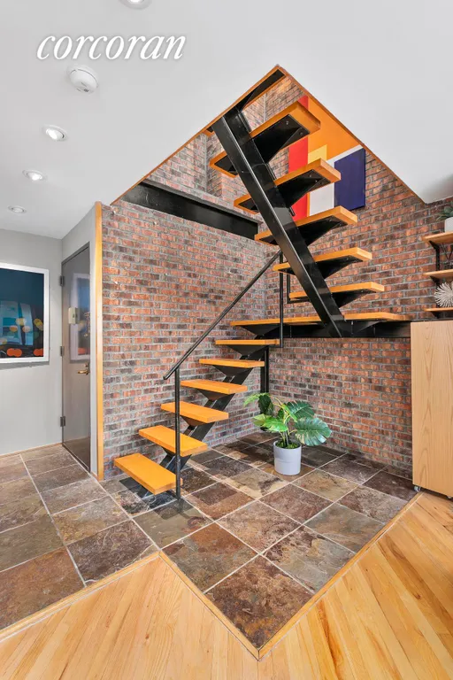 New York City Real Estate | View 366 West 11th Street, PHB | Grand Open Staircase  | View 8