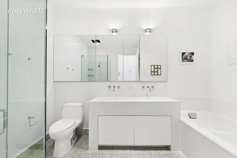 New York City Real Estate | View 129 Lafayette Street, 8C | Master Bathroom  | View 4