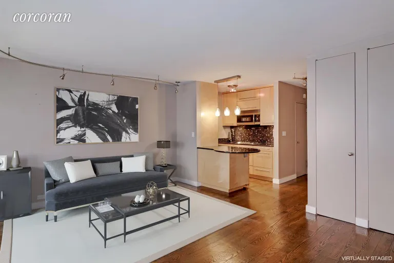 New York City Real Estate | View 77 West 55th Street, 8A | Living room | View 2