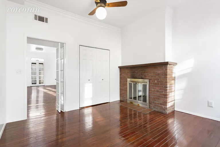 New York City Real Estate | View 20 Leroy Street, 2 | Bedroom facing living space | View 4