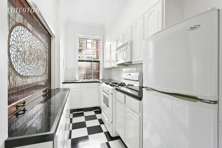 New York City Real Estate | View 20 Leroy Street, 2 | Eat-in, windowed kitchen | View 6