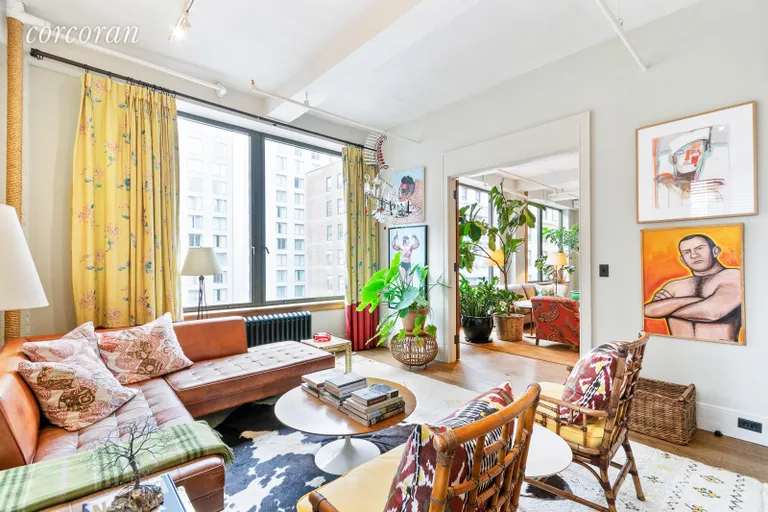 New York City Real Estate | View 142 West 26th Street, 9 FL | Library/3 bedroom | View 10