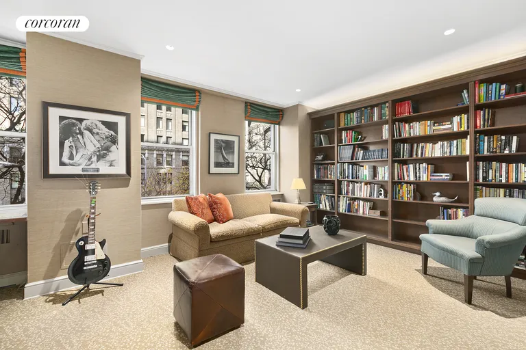 New York City Real Estate | View 1001 Park Avenue, 3/4N | Library On Park Avenue | View 8