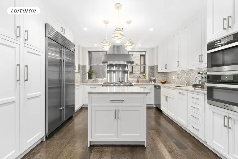 New York City Real Estate | View 1001 Park Avenue, 3/4N | 48" Subzero,6-burner Wolf,
2 ovens and much more | View 6