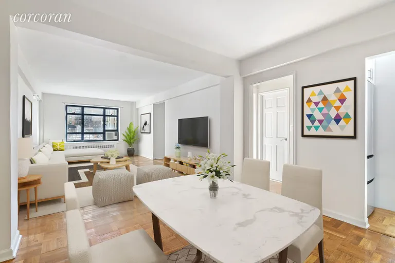 New York City Real Estate | View 100 Remsen Street, 3F | 2 Beds, 1 Bath | View 1
