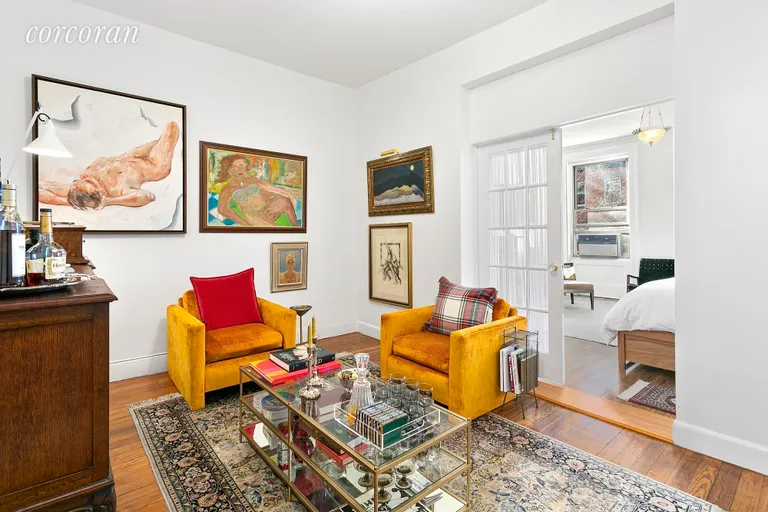 New York City Real Estate | View 331 West 19th Street, 3 | Relax and entertain or use this as a home office | View 8