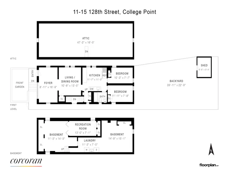 11-15 128th Street | floorplan | View 7