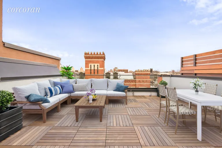 New York City Real Estate | View 800 Dean Street, 3 | Magnificent private roof deck | View 11
