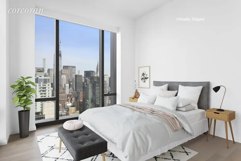 New York City Real Estate | View 277 Fifth Avenue, 46A | Master Bedroom | View 9