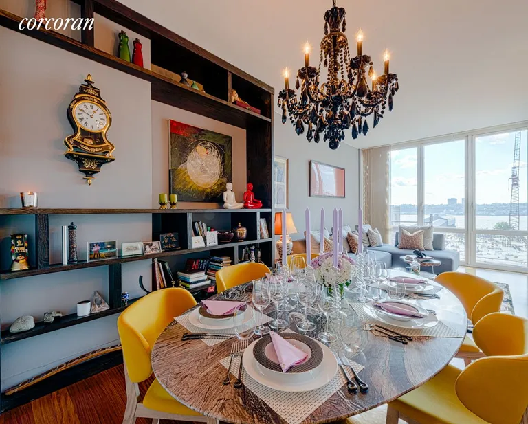New York City Real Estate | View 10 West End Avenue, 8C | Generous dining area large enough for a big table | View 5