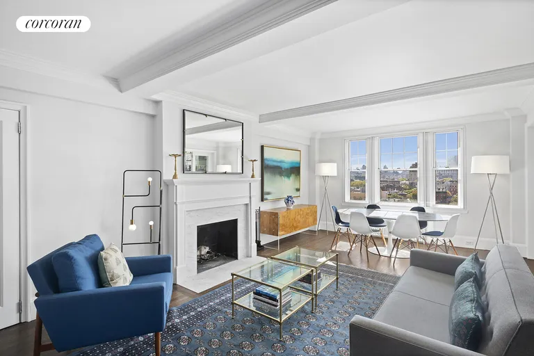 New York City Real Estate | View 299 West 12th Street, 11D | 2 Beds, 2 Baths | View 1